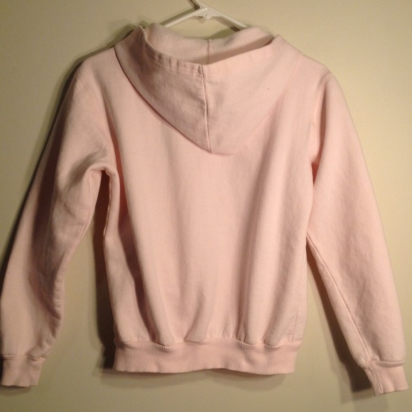 Pink zip up hoodie size medium - Picture 4 of 4